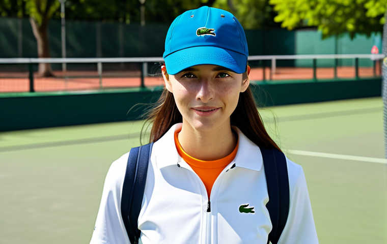 **

"A person wearing a Lacoste Classic Tennis Cap in a bright, sunny outdoor setting, fully clothed in casual wear, appropriate attire for a warm day. The background shows a park or recreational area with people playing sports. Focus on the cap and its design. Safe for work, perfect anatomy, natural proportions, professional photography, high quality, family-friendly."

**