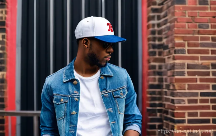 뉴발란스 스냅백과 리복 조깅캡 추천 - **Prompt 1: Trendy Urban Style with New Balance Snapback**
    "A young man in his early 20s, with a...