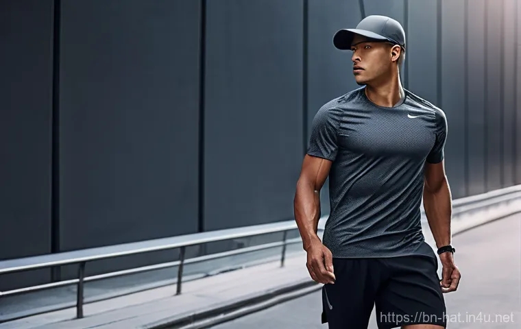 언더아머 런닝 캡과 나이키 에어로빌 캡 비교 - **Prompt 1: Under Armour Iso-Chill Runner in Warm Weather**
    "A young female runner, mid-stride o...