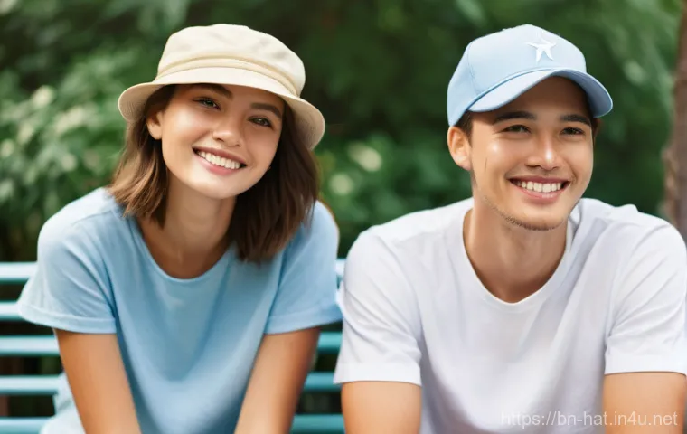 탐스 햇과 버켄스탁 썸머 햇 비교 - **Prompt for Toms Summer Hat:**
    "A candid, sun-drenched photograph of a young adult, late teens ...